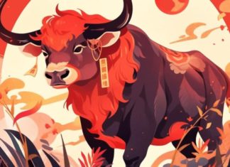 Spring’s First Bloom: A Fortune of Red and Overflowing Abundance