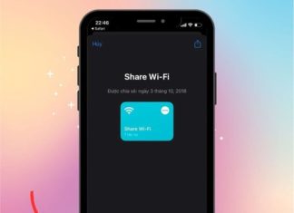 How to share WiFi using QR code on iPhone
