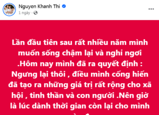 Showbiz news 17/12: Khánh Thi hints retirement, Lý Nhã Kỳ unexpectedly appeals to netizens