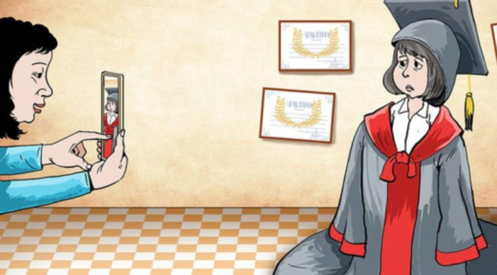 Don’t boast about how much I love my child, the more I show off, the more foolish and miserable my child will feel.