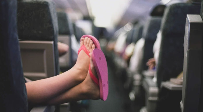 Flight attendants advise against wearing flip-flops on the plane, why?