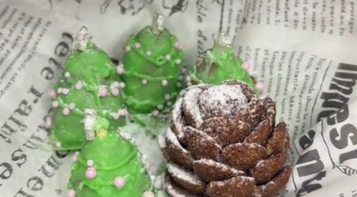 Make adorable Christmas tree and pinecone treats with just a few ingredients