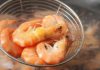 Infuse this liquid into boiling shrimp: Vibrant red shrimp that are free of fishy odor, tender in texture, and flavorful.
