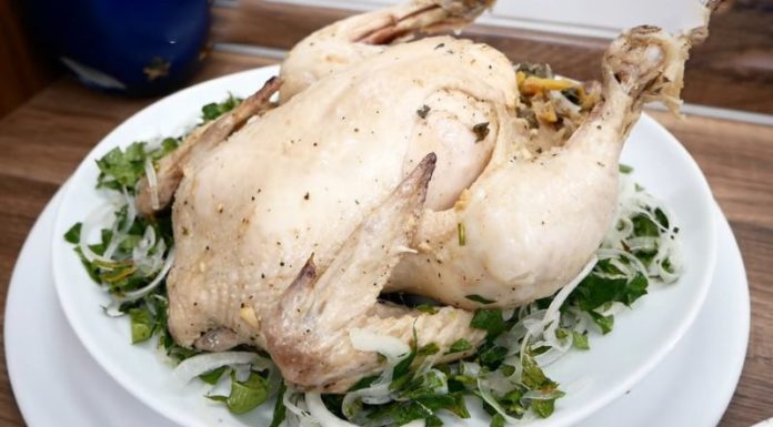 Delicious and Fragrant Steamed Chicken with Coriander – A Mouthwatering Recipe