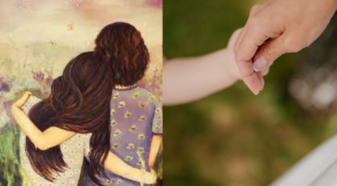 Why is she talking about our mother’s death after just telling us about the gift she brought yesterday?