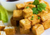 Fry Tofu with a Slice of Lemon: Every Piece Turns Golden and Crispy, No Worries about Sticking to the Pan