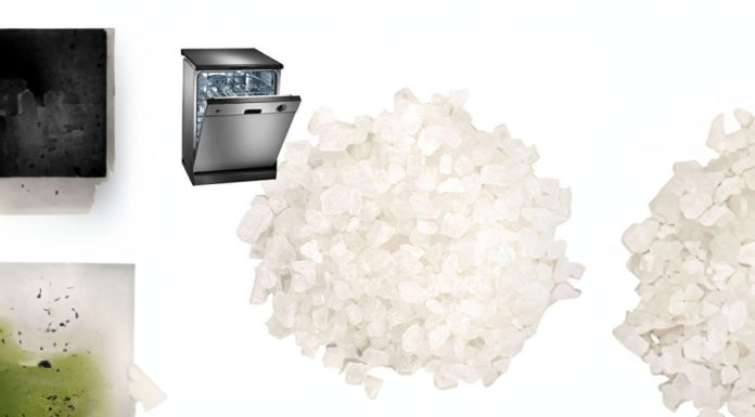 Why is it necessary to use dishwasher salt? Can table salt be used as a substitute? Many people are unaware.