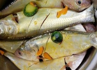 Soak your fish in this water: Fish will be free of fishy smell, sweet-smelling and firm-fleshed