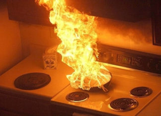 Items to avoid placing near the kitchen due to their flammability