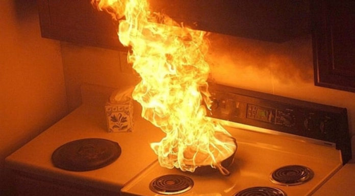 Items to avoid placing near the kitchen due to their flammability