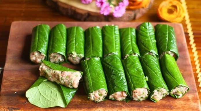 Adding one more step to frying betel leaf spring rolls: Fragrant and evenly cooked rolls without any burnt spots