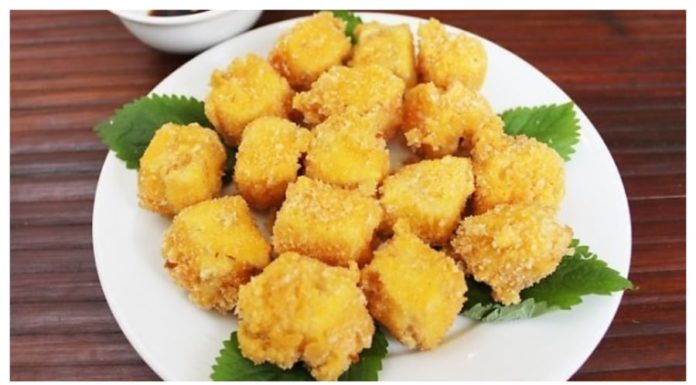Crispy Fried Tofu: Simply Dip in this Special Sauce for Golden, Fragrant, and Delicious Goodness