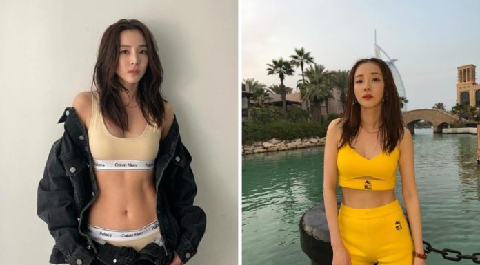 Sandara Park from 2NE1 eats sweet potatoes and boiled eggs to stay in shape.