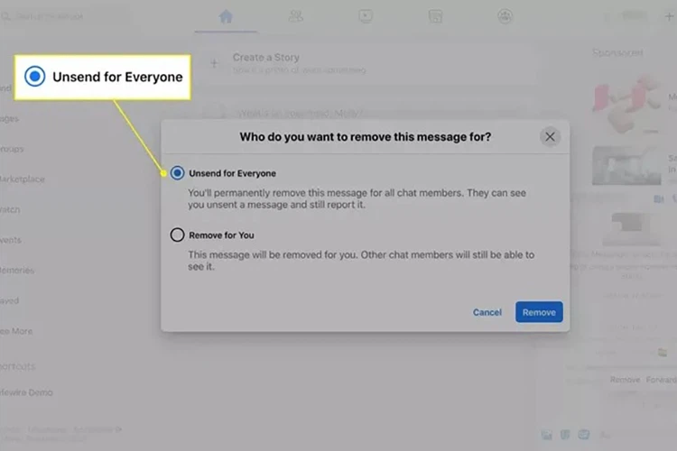 Why can’t you recall messages on Messenger? Reasons and solutions