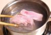 Should you blanch meat in boiling water?