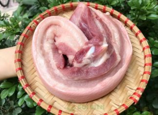 Tips for differentiating between clean pork and artificially fattened pork