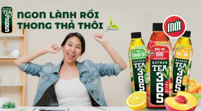 Try 3 delicious natural fruit teas from BUPNON TEA365