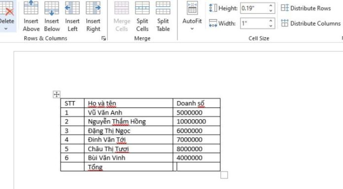 Learn How to Calculate Sum in Word and Apply it in Your Daily Work