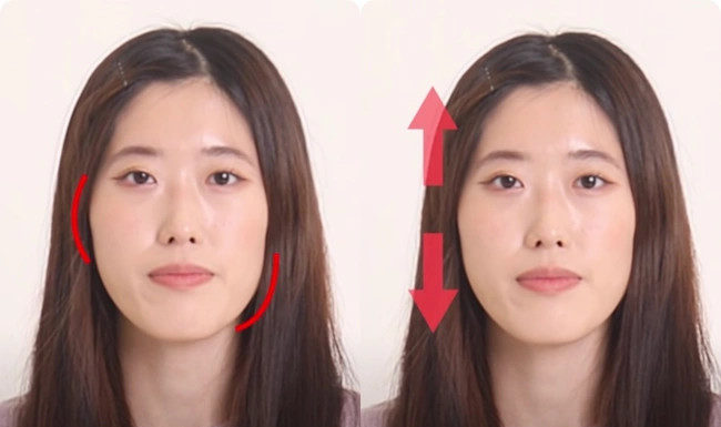 Change your hairstyle, instantly rescue a long face and high cheekbones, surprising transformation