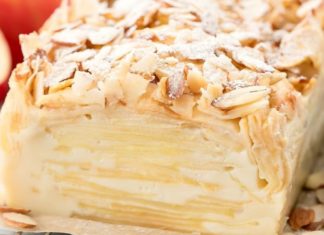 Show off your skills with the deliciously invisible and fragrant apple cake