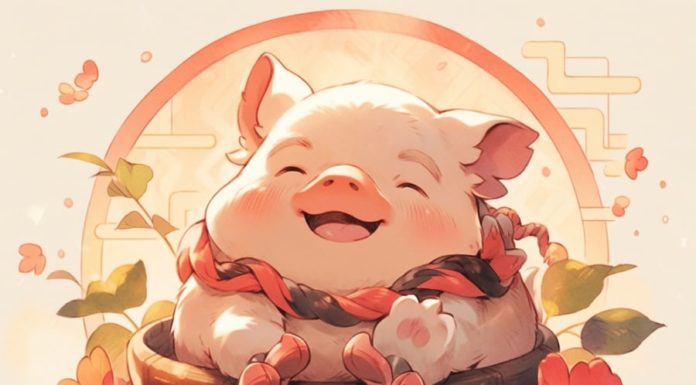 4-year-old summoned by the God of Fortune, luck knocking on the door next week