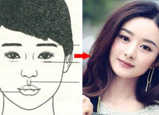 Pious women benefit from being virtuous and kind to their husbands, they often have this characteristic on their face: Having 1 is worth celebrating