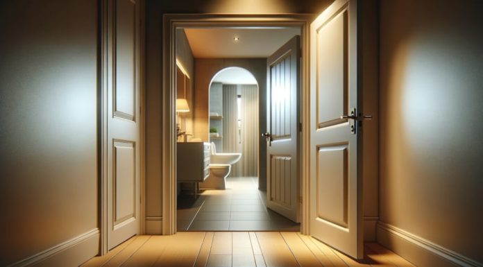Avoid these 5 places when choosing the location for your bathroom to prevent financial loss