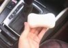Why should you keep a bar of soap in your car?
