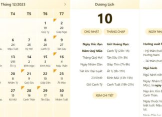 Discover the most accurate lucky and unlucky hours on 10/12/2023, check the lunar calendar, what to do on the weekend for good luck