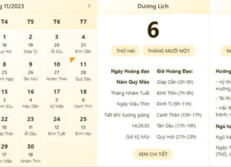 The Most Accurate Time to Check on 6/11/2023, Lunar Calendar on 6/11/2023, How to Start the Week for Good Luck