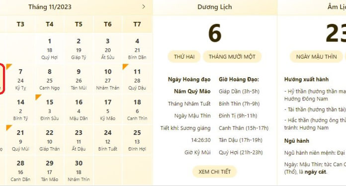 The Most Accurate Time to Check on 6/11/2023, Lunar Calendar on 6/11/2023, How to Start the Week for Good Luck