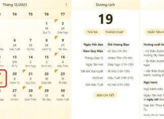 Best and Most Accurate Time and Date on 19/12/2023: Check the Lunar Calendar, Good or Bad Day Today