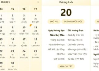 The Most Accurate Time to See for 11/20/2023, Chinese Calendar, What to Do at the Start of the Week for Good Luck