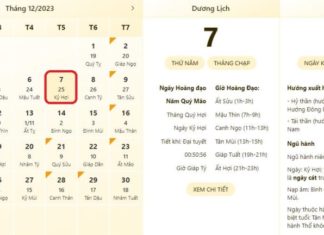 Best and Most Accurate Time and Lunar Calendar for 7/12/2023, Check Auspicious and Inauspicious Times