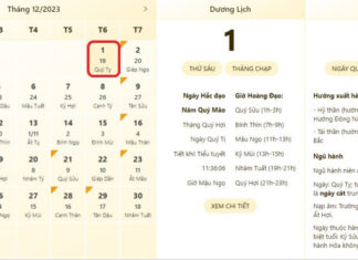 Best and Most Accurate Time and Lunar Calendar for December 1, 2023: Find Out the Auspicious and Inauspicious Hours of the Day and Plan for Luck