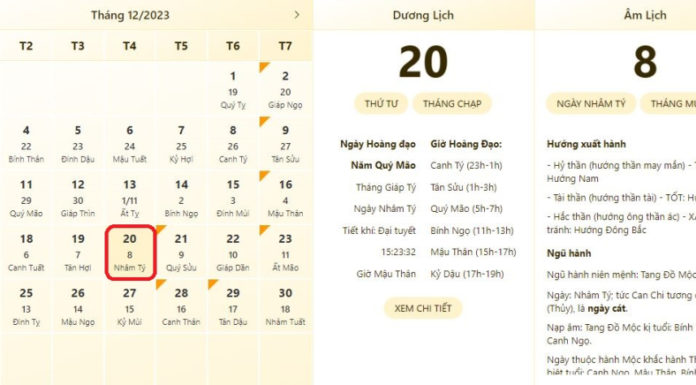 Best and Worst Times to Check on December 20, 2023, Accurate and Comprehensive Schedule for Superstition Avoidance, Lunar Calendar Insights