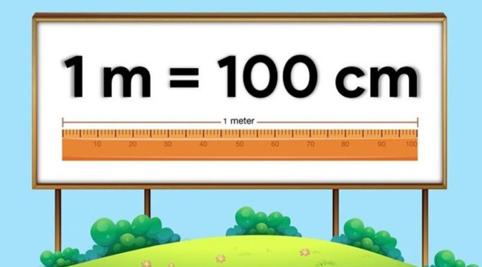 Convert 1m to mm, cm and dm in mathematics
