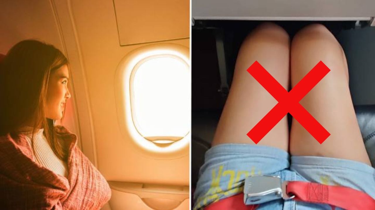 Why should you not wear short dresses when flying? Veteran flight attendant reveals surprising reason