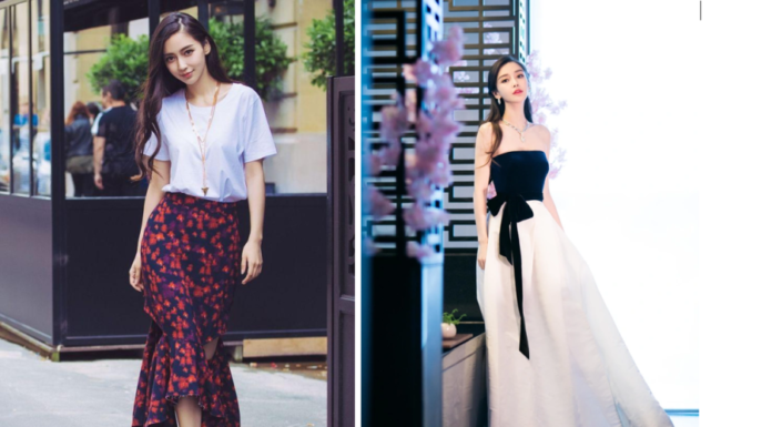 Angelababy always looks stunning no matter what she wears.