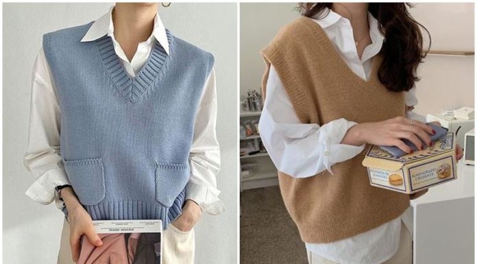 How to effortlessly combine a sweater with a women’s shirt and look incredibly appealing