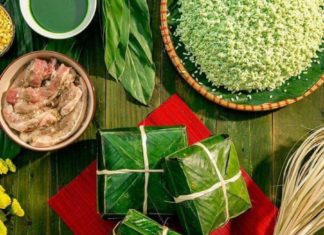 How to cook beautiful, delicious, evenly cooked green bánh chưng without deflating
