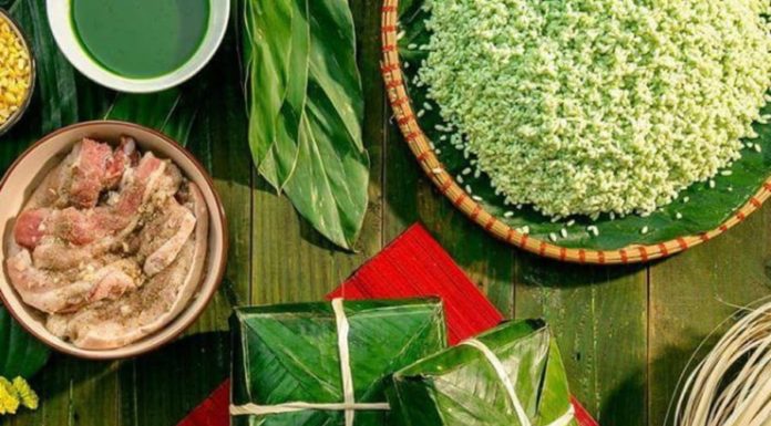 How to cook beautiful, delicious, evenly cooked green bánh chưng without deflating