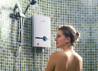 How long should you turn on the hot water in a day?