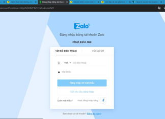 How to access Zalo online on web without installing software