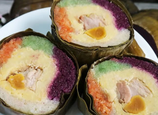 The Art of Tet Cake Wrapping: Mastering the Three and Five Color Techniques