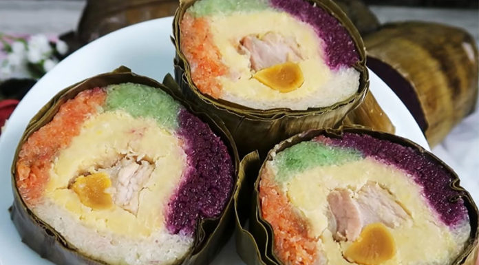 The Art of Tet Cake Wrapping: Mastering the Three and Five Color Techniques