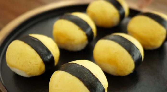 The Ultimate Egg Sushi Breakfast: A Delectable, Easy-on-the-Eye Morning Treat.