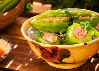 Why do people in the South have bitter melon soup on the Lunar New Year, while people in the North have frozen meat dish?