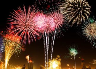 Updated details on the locations of New Year fireworks displays in 2024