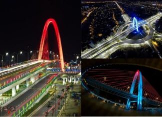 The first-ever 3-tier bridge in Vietnam is located in a lesser-known place: It looks like a foreign country in the pictures.
